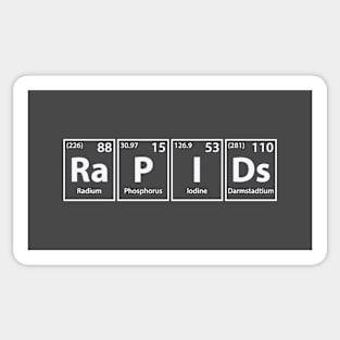 Rapids (Ra-P-I-Ds) Periodic Elements Spelling Sticker